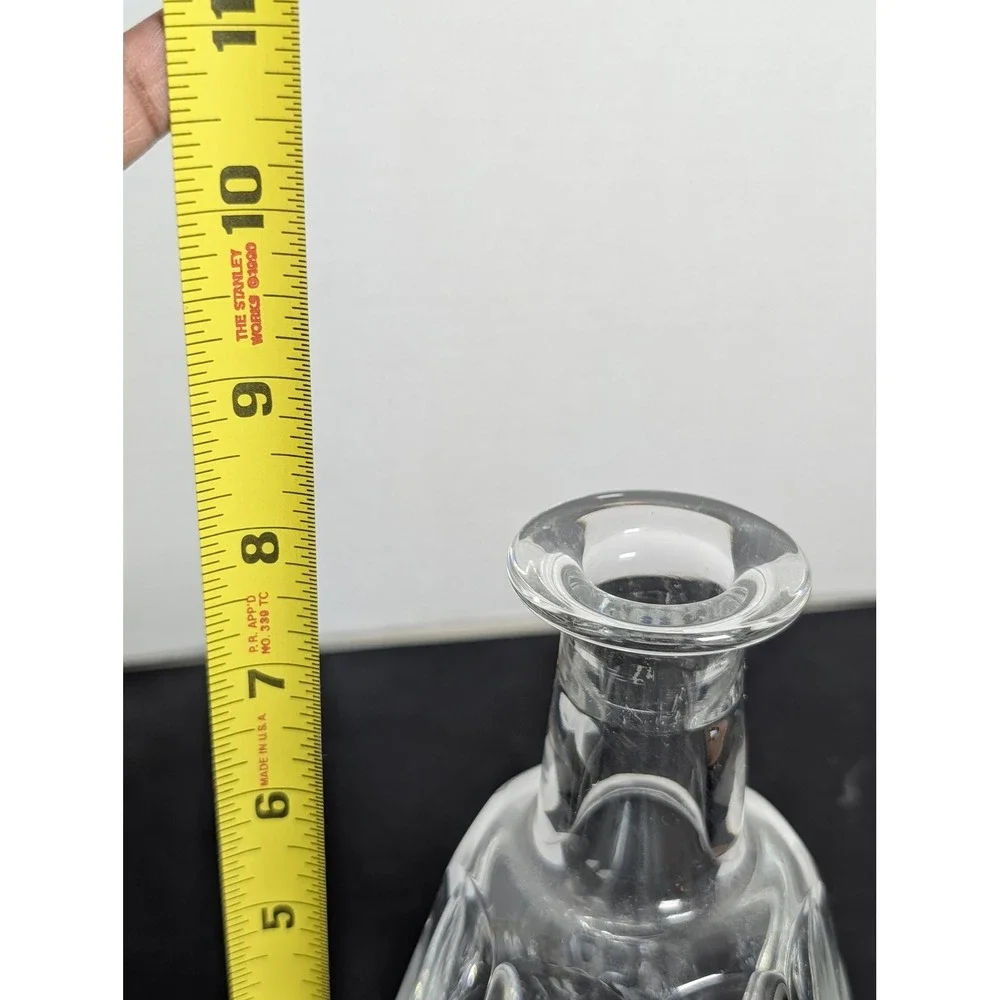 Baccarat Talleyrand Crystal Decanter France No Stopper Signed